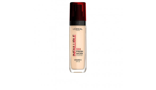 L'ORÉAL PARIS INFAILLIBLE 32h maquillaje fresh wear SPF25 #015-porcelain 30 ml