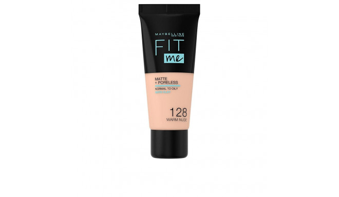 MAYBELLINE FIT ME MATTE+PORELESS foundation #128-warm nude