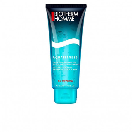 BIOTHERM HOMME AQUAFITNESS shower gel 200 ml