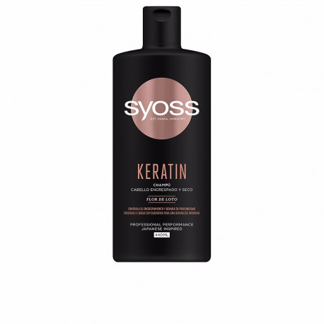 Syoss šampoon Keratin kuivadele ja kahustele juustele 440ml