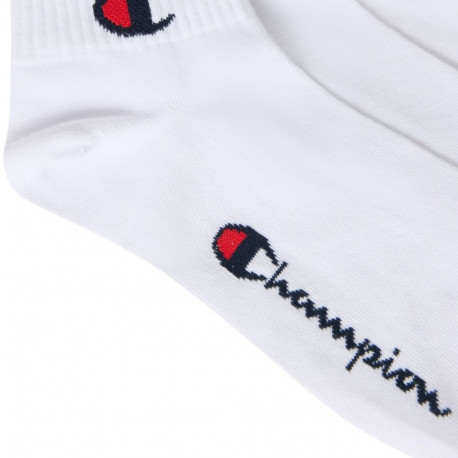 Skarpety Champion 3pk Quarter Socks białe U20099 WW001 43-46