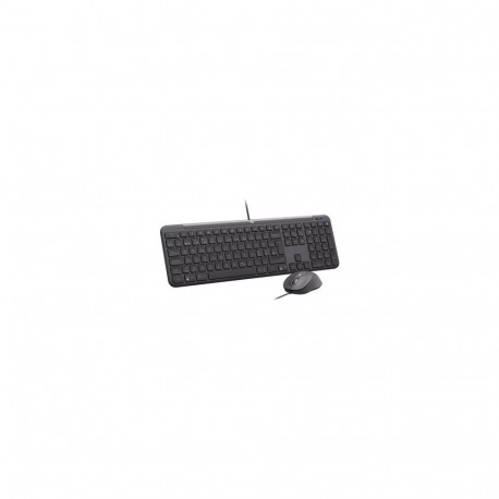 Logitech juhtmega klaviatuur-hiirakomplekt MK620 ärikasutuseks (PAN), grafiit