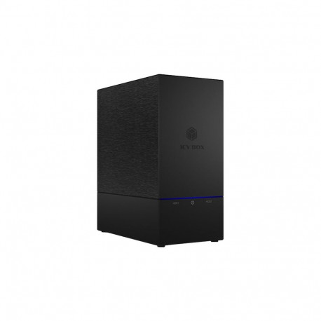 ICY BOX IB-RD3621-C31 väline 2-kohaline RAID-korpus 2x 2,5-tollise või 3,5-tollise SATA ketta jaoks