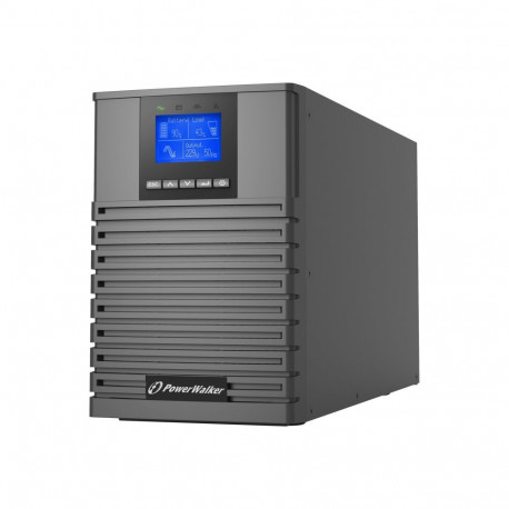 "POWERWALKER UPS On-Line VFI 1500 ICT IOT 1/1 phase 1500VA PF1 4x IEC C13 pistikupesa C14 USB/RS232 