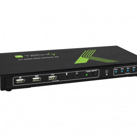 TECHLY 028702 Techly 4-port HDMI/USB KVM-lüliti 4x1 heliga