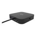 I-TEC USB-C kahe ekraaniga MST dokk 1x DP 1x HDMI 1xGLAN 3xUSB 3.0 2xUSB 2.0 1xUSB-C-fail 1x audio/m