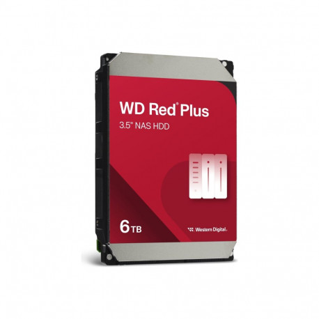 WD kõvaketas Red Plus 6TB SATA 6Gb/s 3.5inch 258MB cache sisemine bulk
