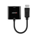 DisplayPort 1.2 to HDMI 4K 60Hz Active Adapter Converter Connects a single DisplayPort source to a s