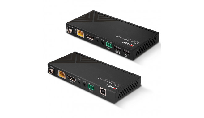KVM Extender - LINDY Cat.6 DisplayPort 1.2, USB, IR & RS-232 HDBaseT KVM Extender 150 m