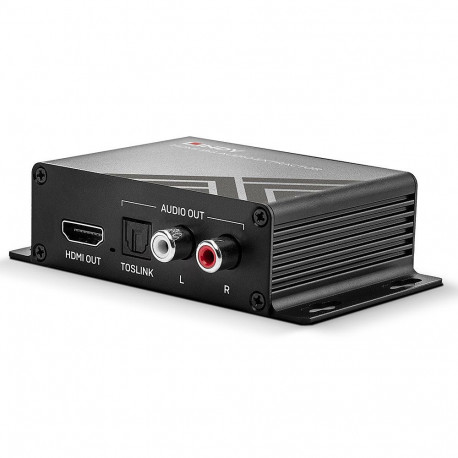 Sound Extractor - LINDY HDMI 4K60 Audio Extractor 18Gbps HDCP 2.2 Metal Case