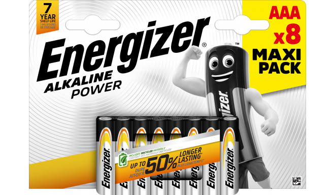 Energizer battery Alkaline Power AAA CHP8
