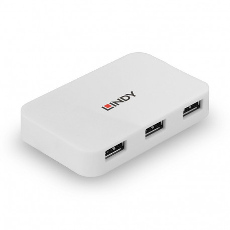 USB Hub - LINDY 4 Ports USB 3.0 Hub 5 Gbps with 0.5 m Cable