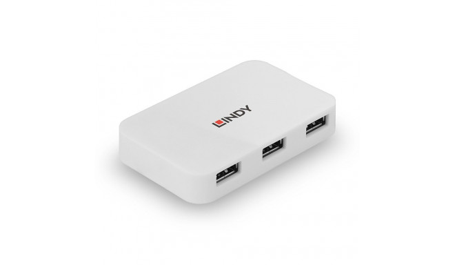 USB Hub - LINDY 4 Ports USB 3.0 Hub 5 Gbps with 0.5 m Cable