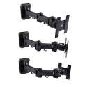 LCD Multi Joint Wall Bracket, Black Multi Joint Wall Bracket