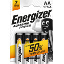 Energizer battery Alkaline Power AA CHP4 Energizer battery Alkaline Power AA CHP4