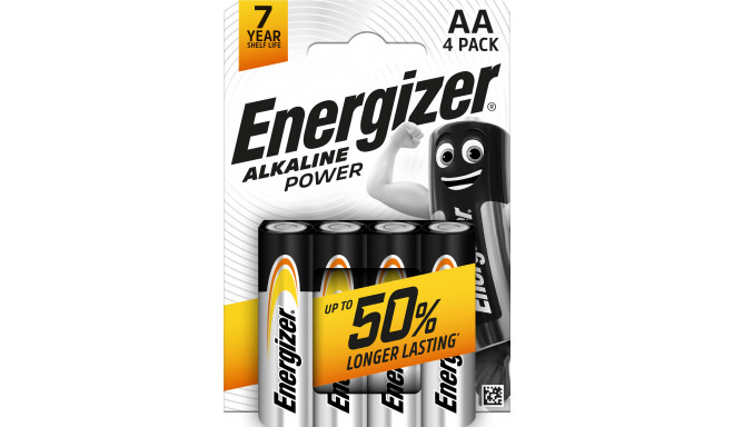 Energizer patarei Alkaline Power AA CHP4