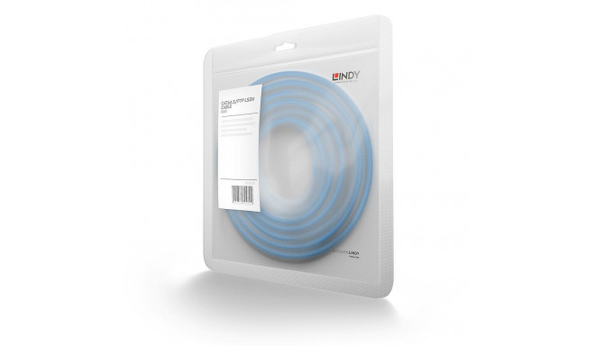Network Cable - Cat.6A S/FTP 500MHz 26AWG RJ45 M/M LSZH Blue