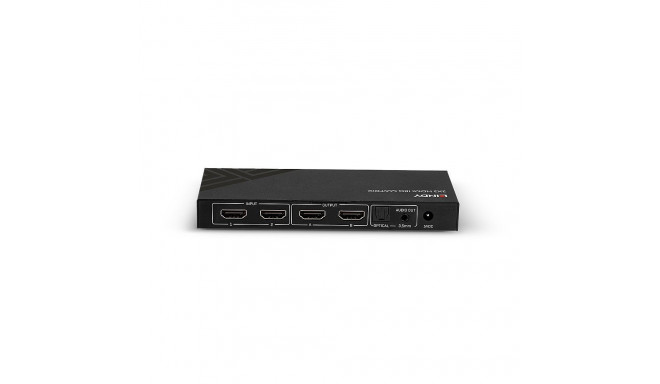 AV Switch - LINDY 2x2 HDMI 18G Matrix Connect and Switch, 4096x2160@60Hz, Black