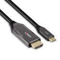 2m USB Type C to HDMI 8K60 Adapter Cable Connect an 8K HDMI® display to your computer´s USB Type C p 2m USB Type C to HDMI 8K60 Adapter Cable Connect an 8K HDMI® display to your computer´s USB Type C p