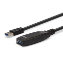 15m USB 3.0 Active Extension Slim 15m USB 3.0 Extension of a USB Type A port of your computer