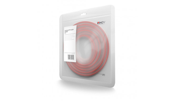 0.5m Cat.6 S/FTP LSZH Network Cable, Red (Fluke Tested) RJ45, M/M, 250MHz, Copper, 26AWG