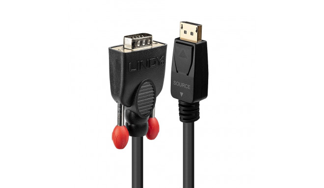 Adapter - DisplayPort to VGA 0.5m 1920x1200@60Hz Gold Plated