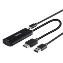 HDMI to USB Type C Converter with USB Power Connects an HDMI® source to a USB Type C equipped displa