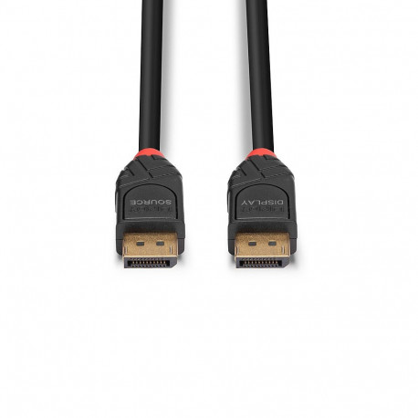 DisplayPort Cable - LINDY Active DisplayPort 1.4 Cable, 5 m, Black