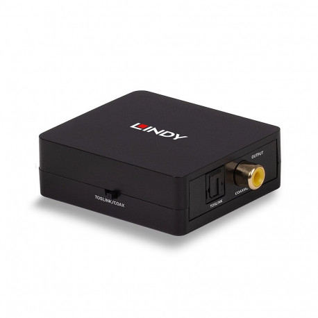 2 - Way Digital SPDIF Audio Converter Bi-directionally convert SPDIF & TosLink (Optical) audio signa