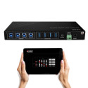 4x4 USB 3.2 Gen 1 Matrix Switch Share 4 USB devices between 4 computers