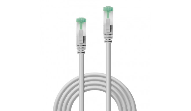 0.5m Cat.6A S/FTP GRS TPE Network Cable, Grey RJ45, M/M, 500MHz, Copper