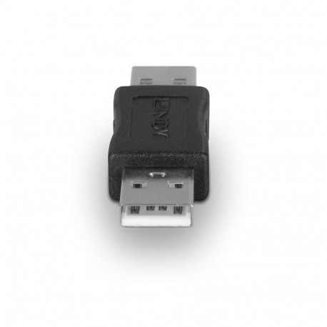 Adapter - USB 2.0 Type A M/M 480Mbps Nickel Coating PVC