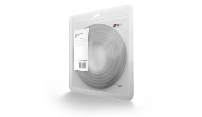 LINDY Cat.5e U/UTP Network Cable, RJ45, 100MHz, 3m, Gray