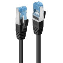 15m Cat.6A S/FTP LSZH Network Cable, Black RJ45, M/M, 500MHz, Copper 15m Cat.6A S/FTP LSZH Network Cable, Black RJ45, M/M, 500MHz, Copper