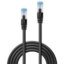15m Cat.6A S/FTP LSZH Network Cable, Black RJ45, M/M, 500MHz, Copper 15m Cat.6A S/FTP LSZH Network Cable, Black RJ45, M/M, 500MHz, Copper