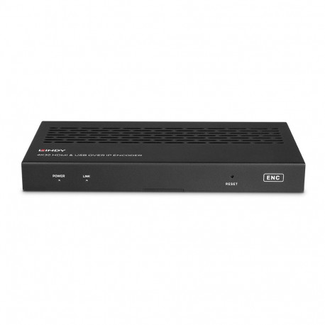 AV Encoder - LINDY 4K30 HDMI and USB over IP System 4K@30Hz PoE RS-232