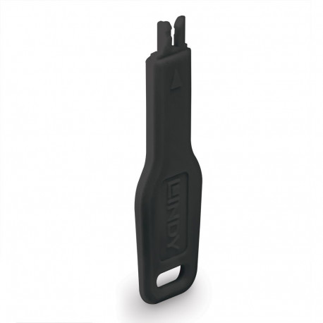 Network Accessory - LINDY RJ45 Port Lock Key 20x74.55x5.9mm ABS Black
