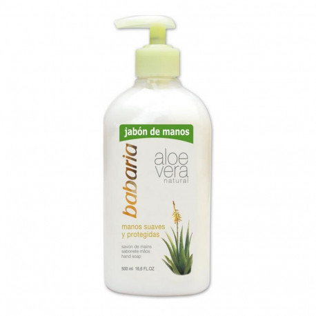 BABARIA ALOE VERA JABON DE MANOS 500ML