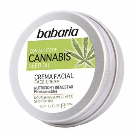 BABARIA CANNABIS CREMA HIDRATANTE 50ML