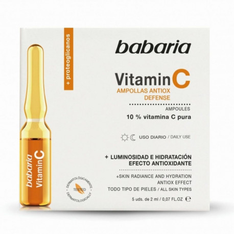 BABARIA VITAMIN C TRATAMIENTO 5 AMPOLLAS