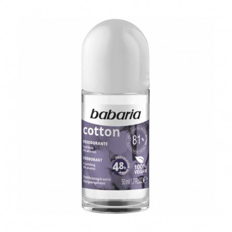 Babaria rull-deodorant Cotton 50ml