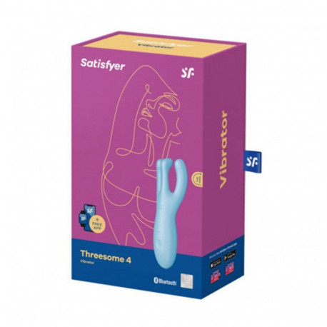 Satisfyer vibaator Threesome 4, sinine