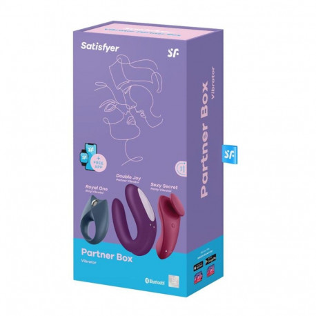 Satisfyer vibraatorite komplekt Partner Box 3