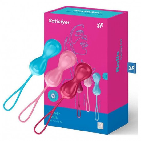 Satisfyer vaagnapõhjalihaste trenažöör Power Falls 3tk