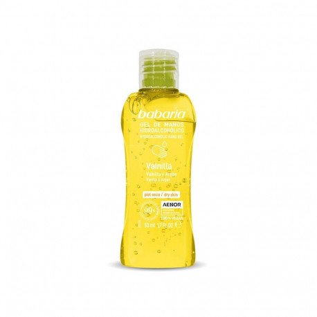 Babaria hüdroalkohoolne kätegeel vanilli 50ml