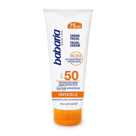 Babaria päikesekaitsekreem SPF50 nähtamatu 75ml