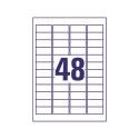 Kleebisetikett AVERY Zweckform 45,7x21,2mm 40 lehte ultra vastupidavad (L7911-40)
