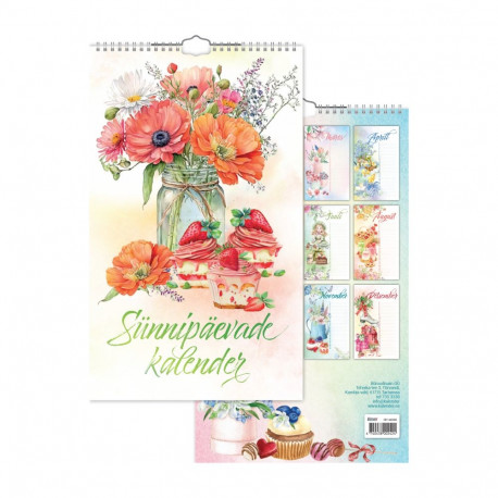 Wall calendar Birthday calendar 2911442000