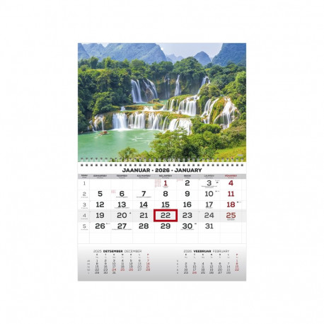 Seinakalender MONO eesti-inglise nr.9 2911050009