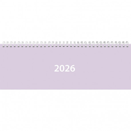 Lauakalender Classic plastkaaned pastelne lilla 00300/40424